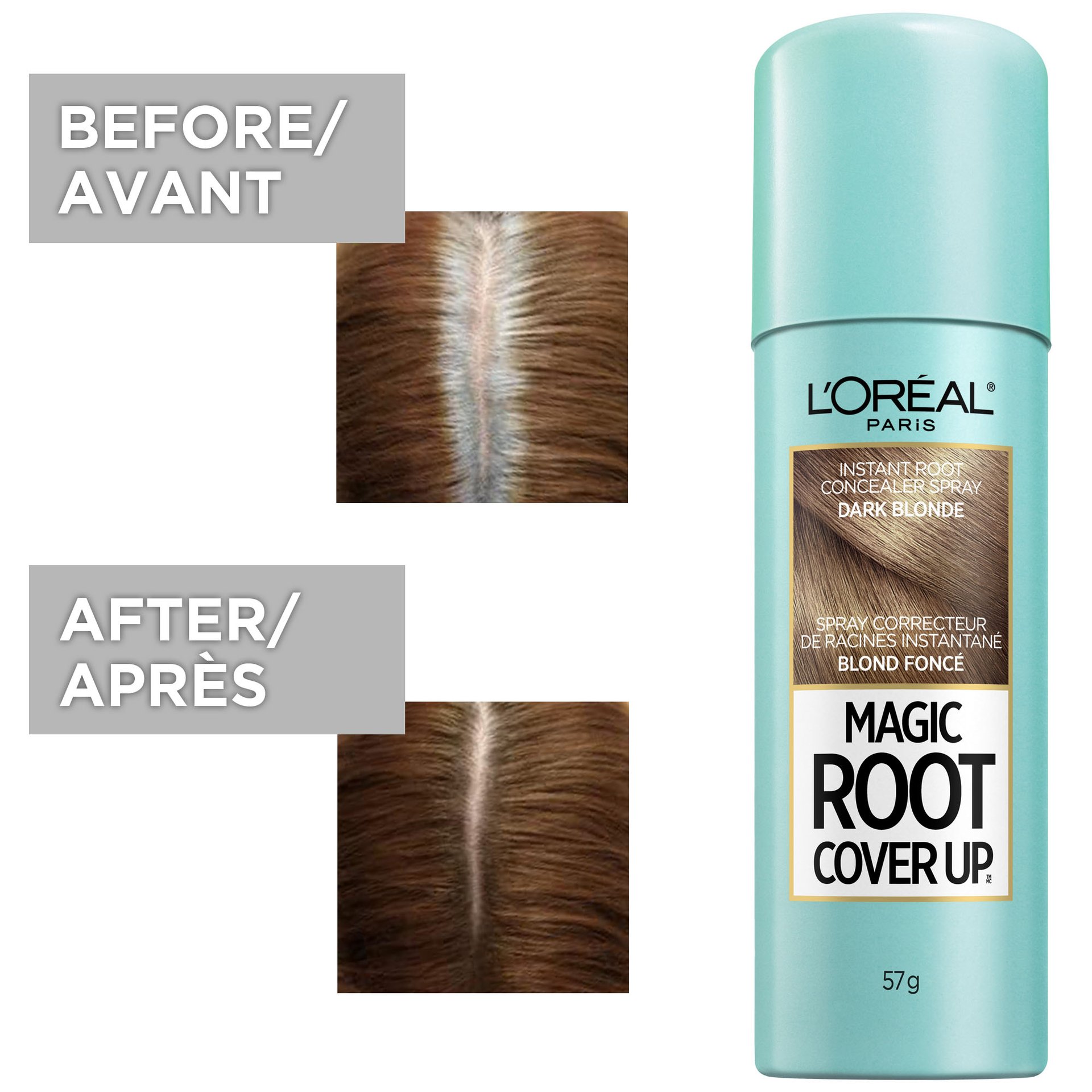 71249325896 CoverUP SEC02 Temporary Hair Colour Dark Blonde